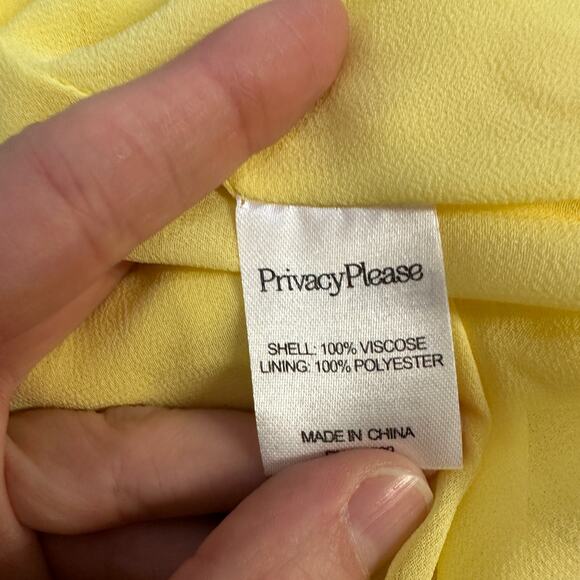 Privacy Please Revolve Acme Dress Yellow - Picture 6 of 10